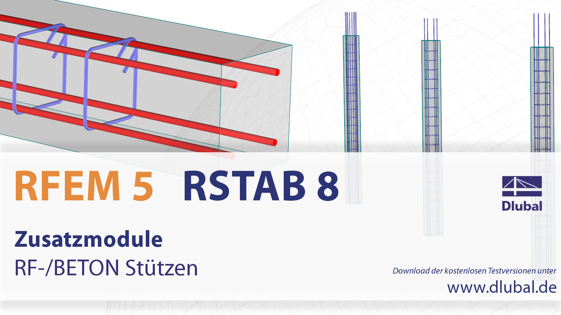 Zusatzmodul RF-/BETON Stützen