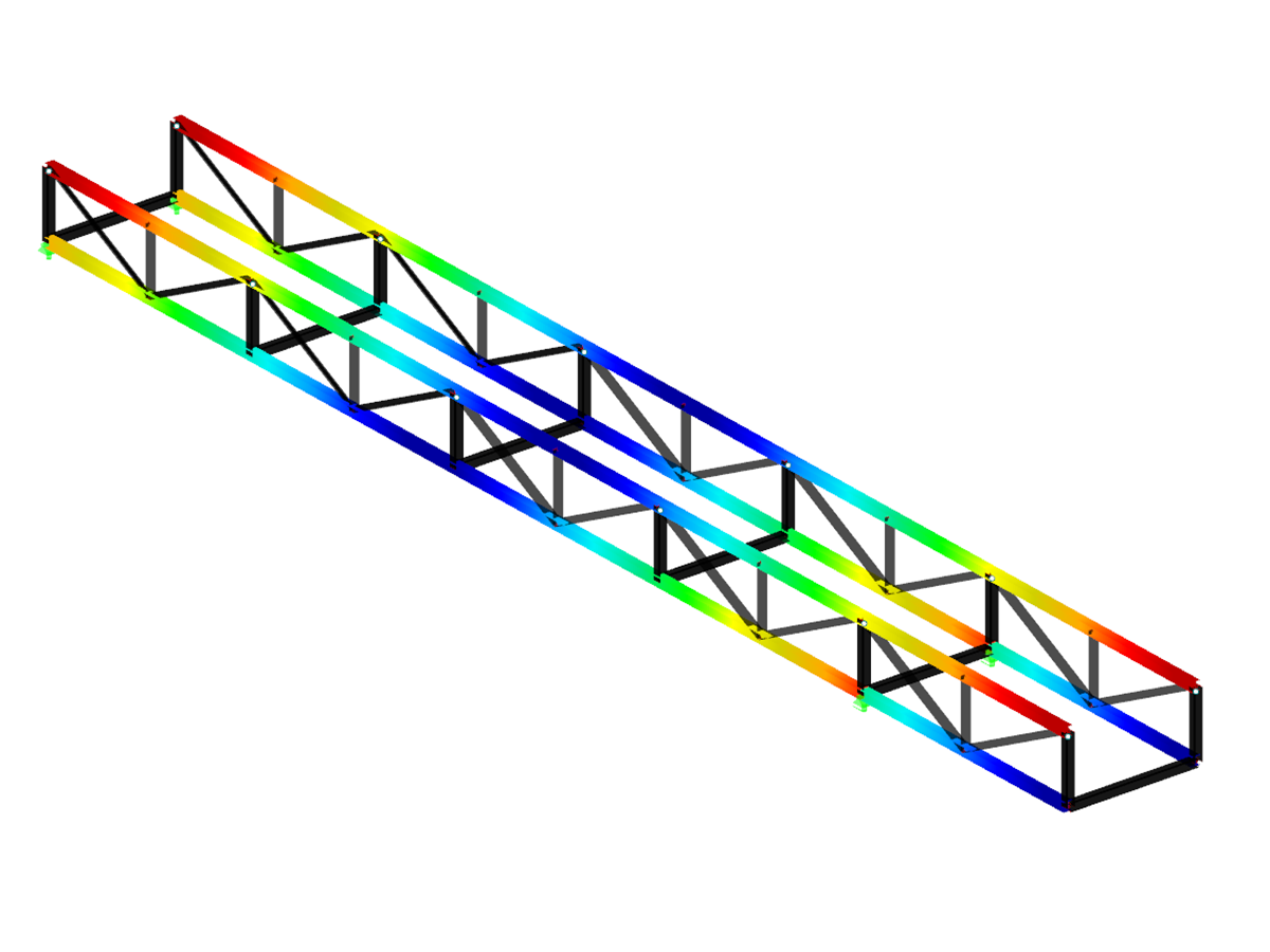 RFEM/RSTAB-Zusatzmodul RF-/FE-BGDK | Biegedrillknicknachweise nach Theorie II. Ordnung (FEM)