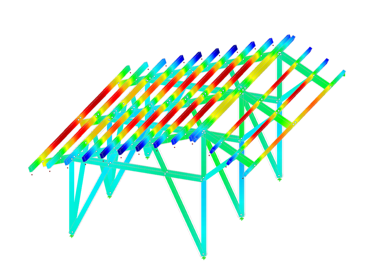 RFEM/RSTAB-Zusatzmodul RF-/HOLZ CSA | Bemessung von Stäben aus Holz nach CSA 086 (kanadische Norm)