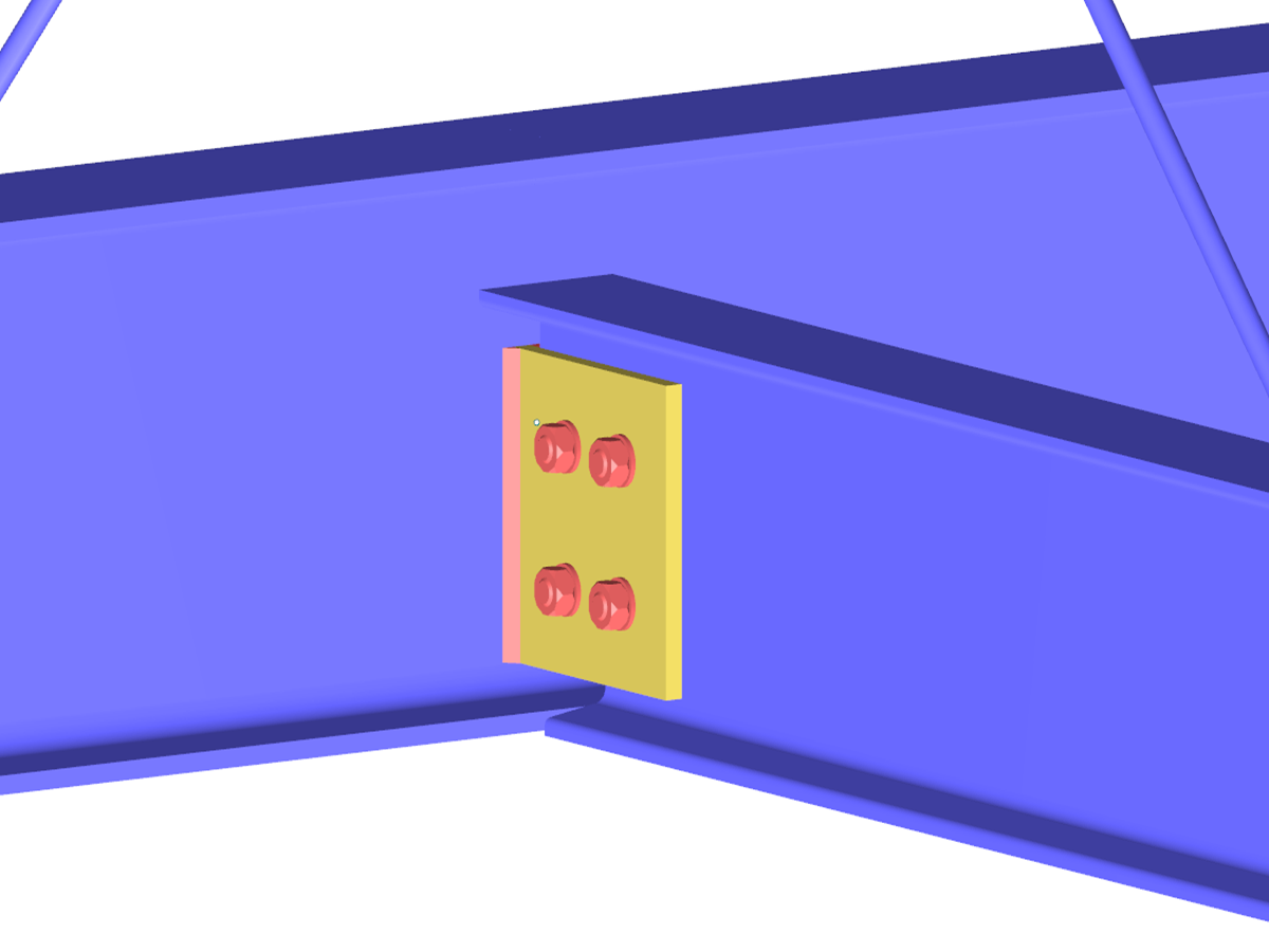 RFEM/RSTAB-Zusatzmodul RF-/JOINTS Stahl - Gelenkig | Gelenkige Verbindungen nach EC 3