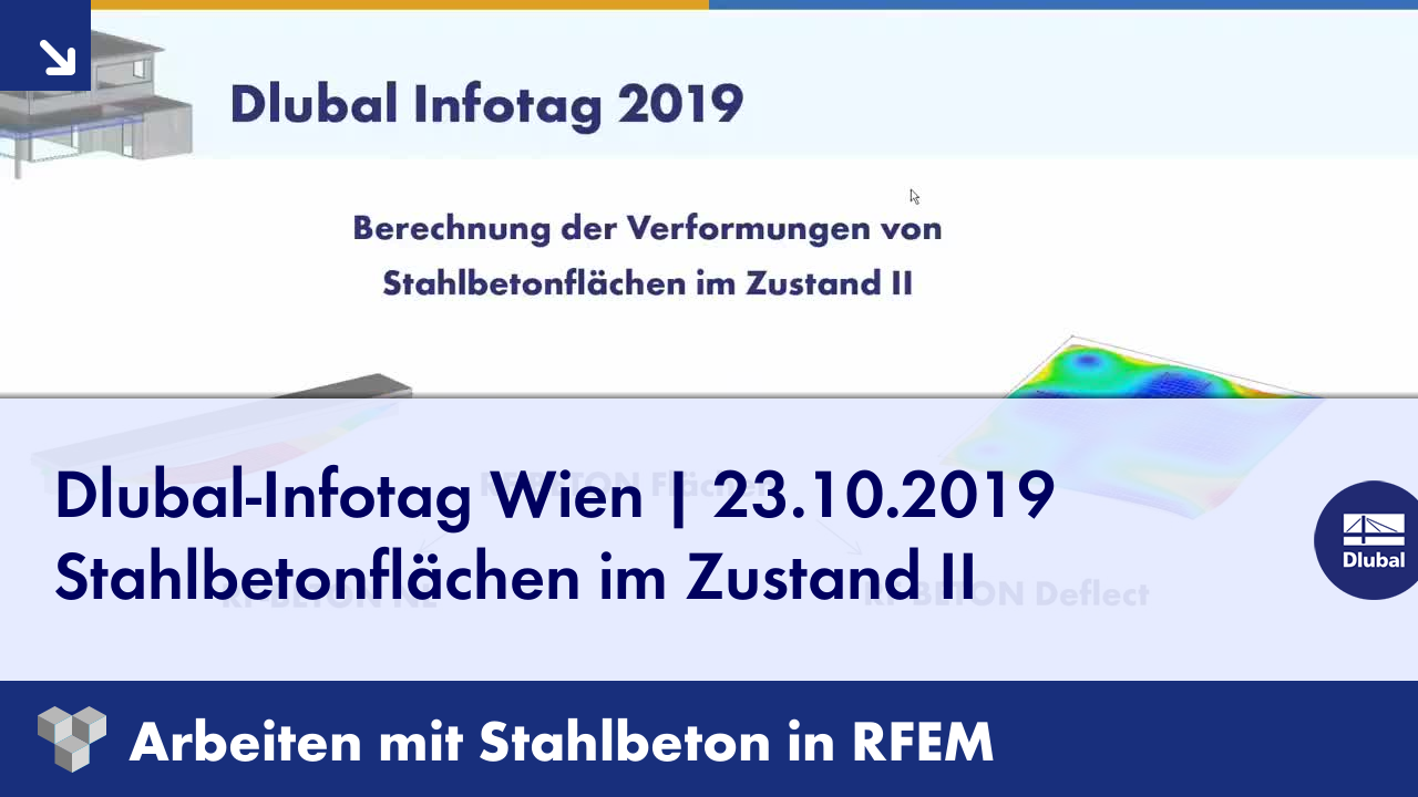 Dlubal-Infotag Wien | 23.10.2019
Stahlbetonflächen im Zustand II