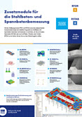 Zusatzmodule für die Stahlbeton- und Spannbetonbemessung