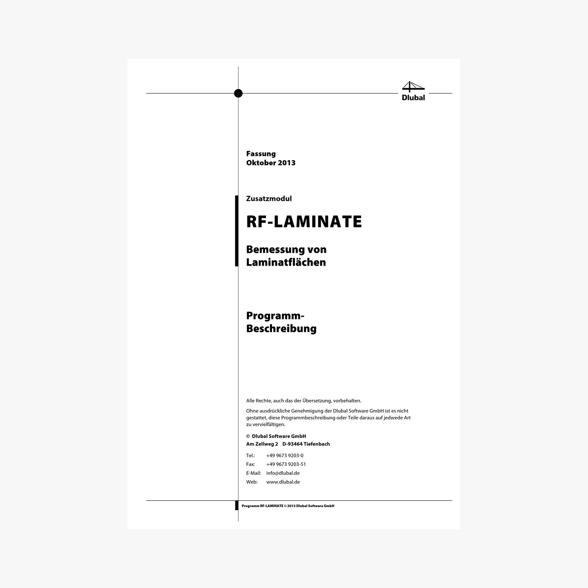 Handbuch RF-LAMINATE