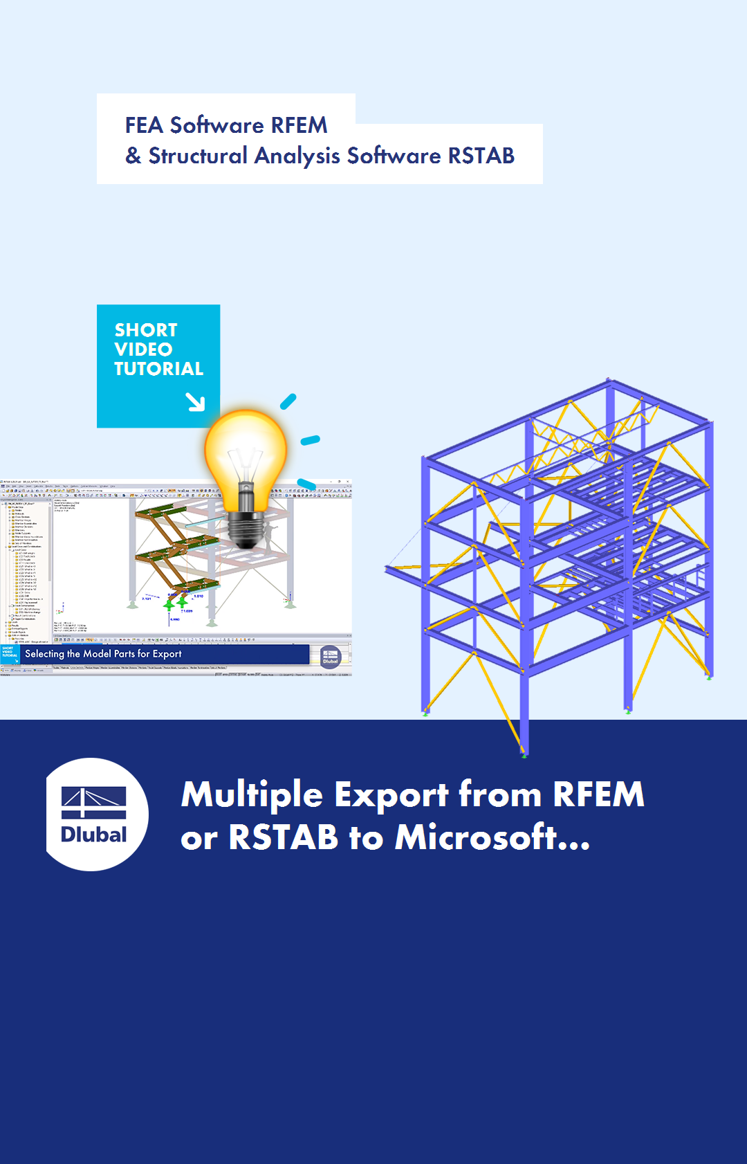 FEM-Software RFEM \n & Statiksoftware RSTAB