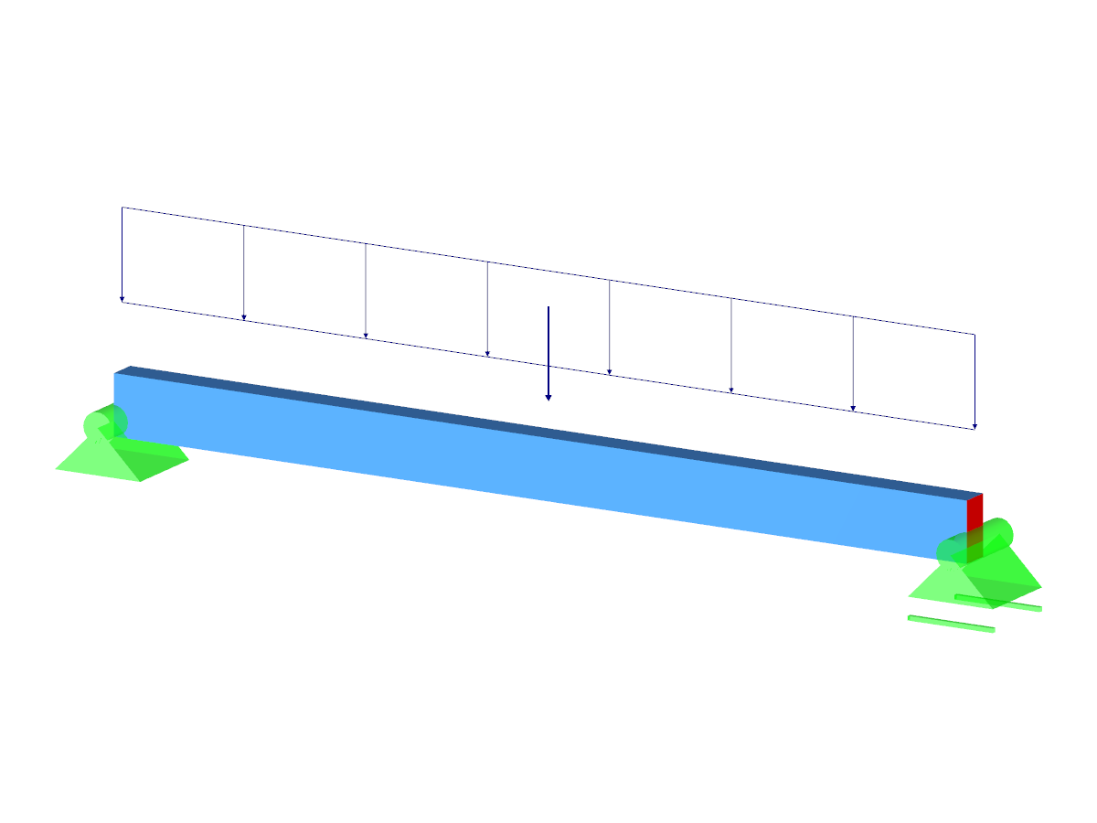 Modellieren mit RFEM 5 | 001 Einfeldträger