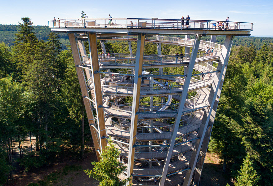 Aussichtsturm in Bad Wildbad (Quelle: Erlebnis Akademie AG)