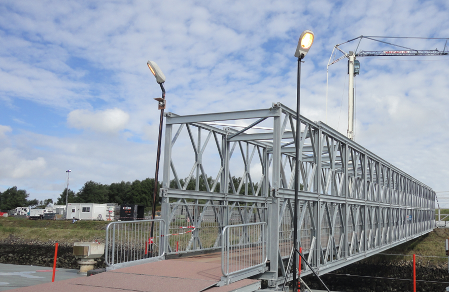 Behelfsbrücke von Janson Bridging