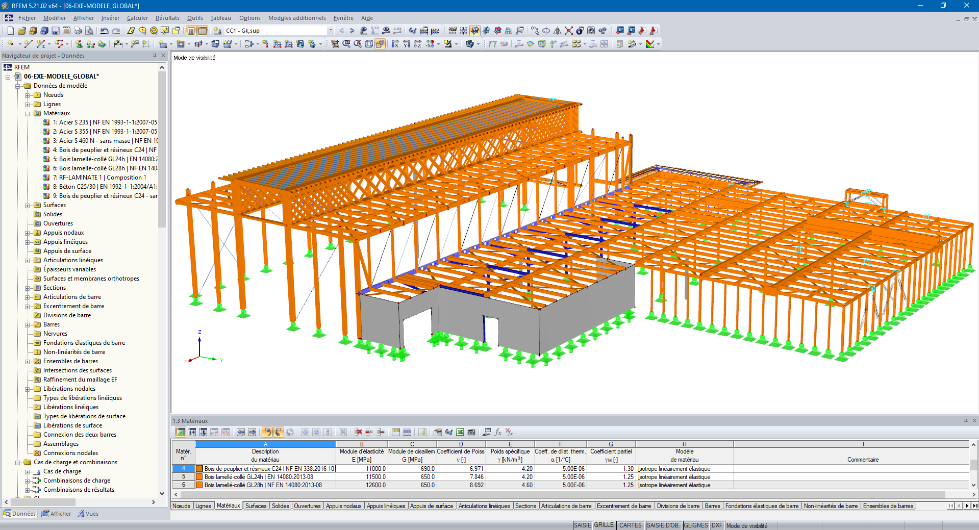 Modell in RFEM (© Arborescence)