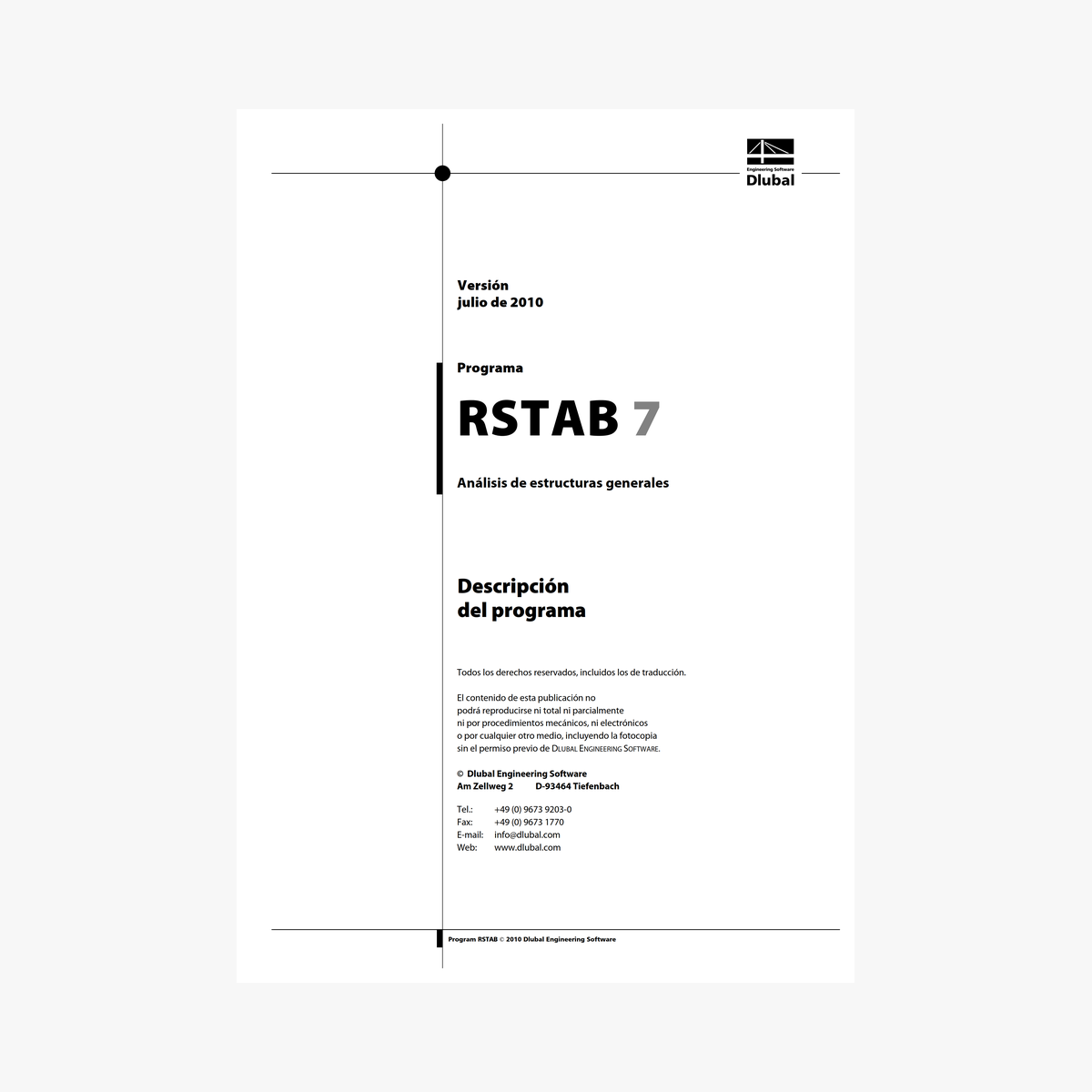 RSTAB 7 Handbuch