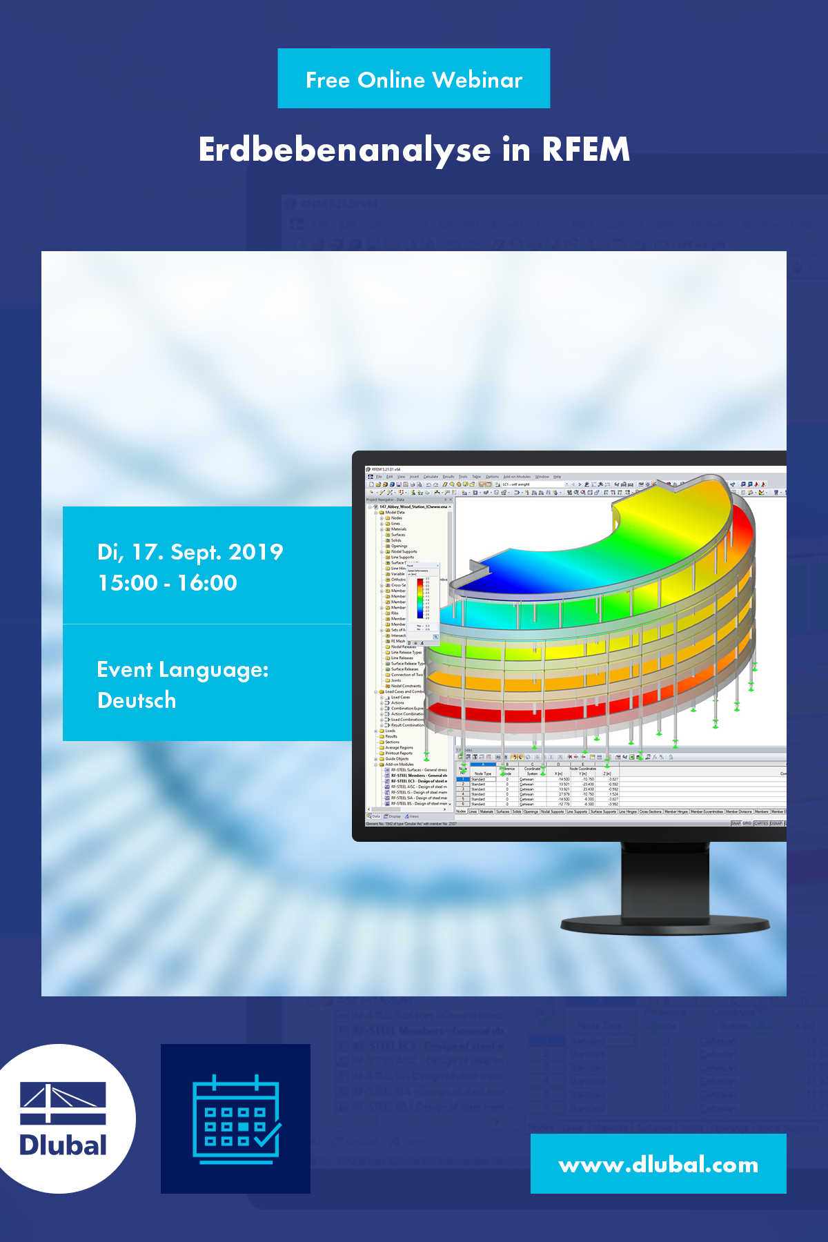 Erdbebenanalyse in RFEM