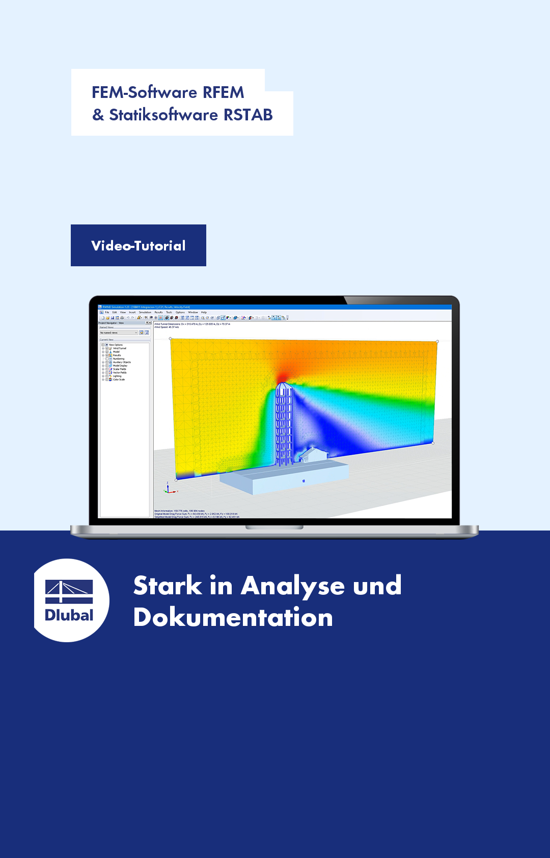 FEM-Software RFEM \n und Statiksoftware RSTAB