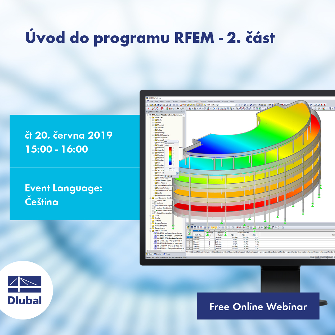 Einführung in das Programm RFEM - 2. Teil