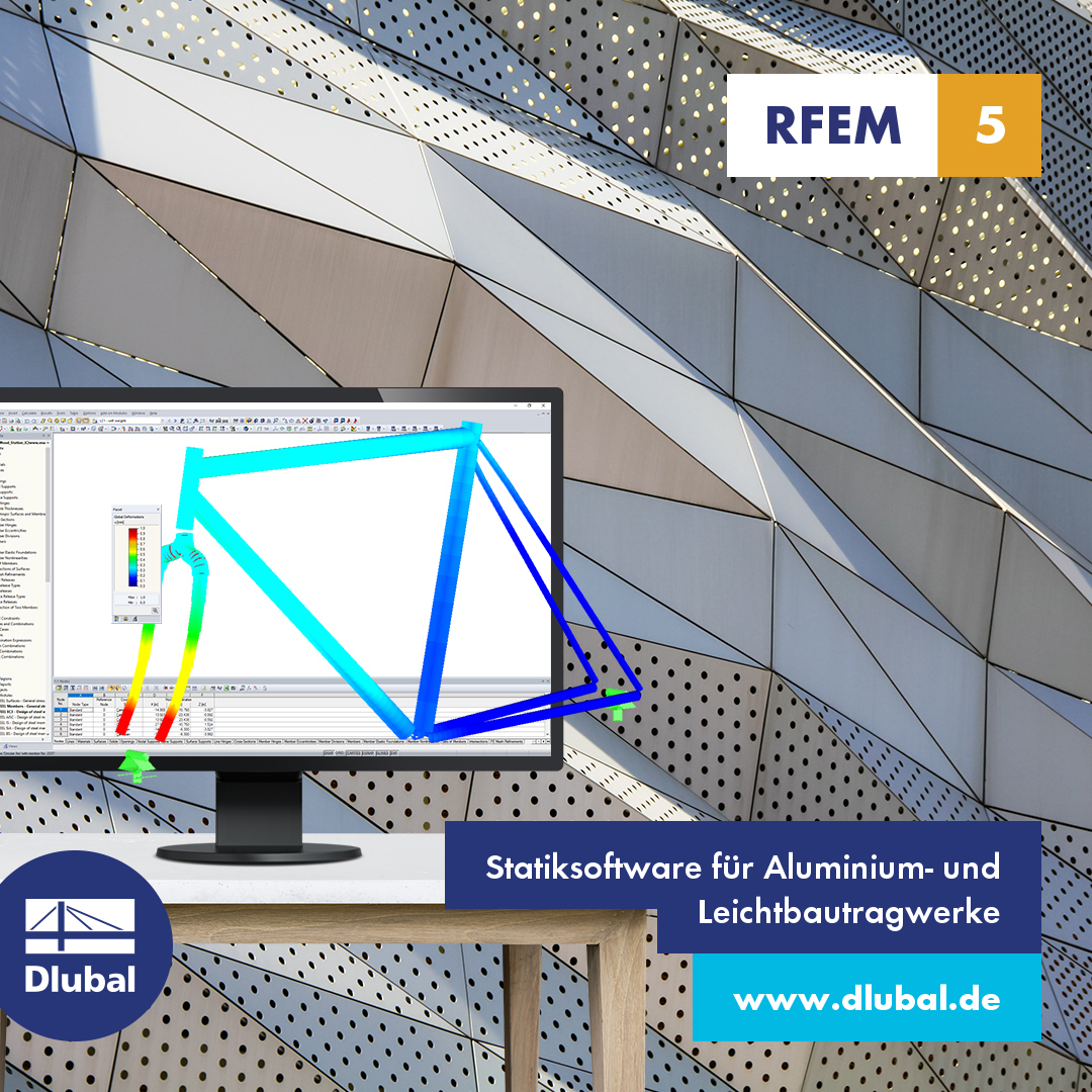 Statiksoftware für Aluminium- und Leichtbautragwerke