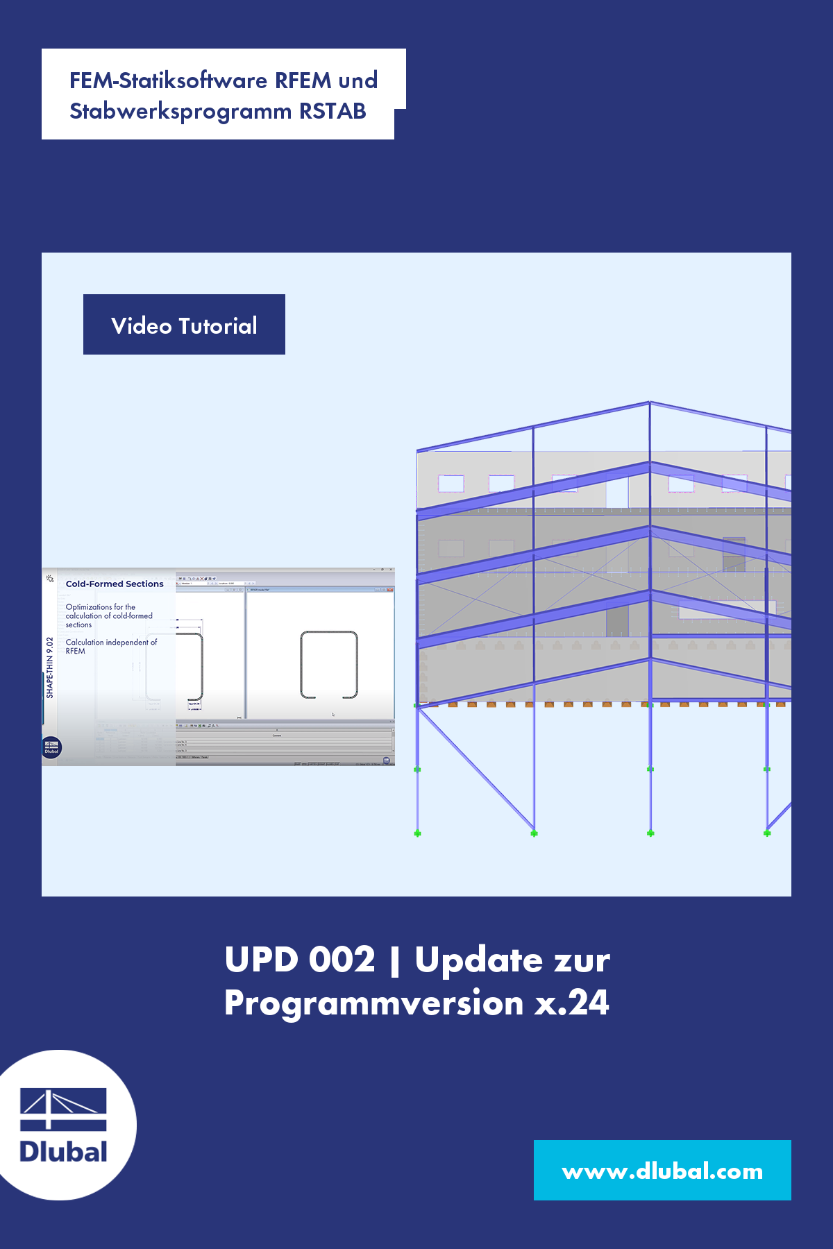 FEM-Statiksoftware RFEM und \n Stabwerksprogramm RSTAB