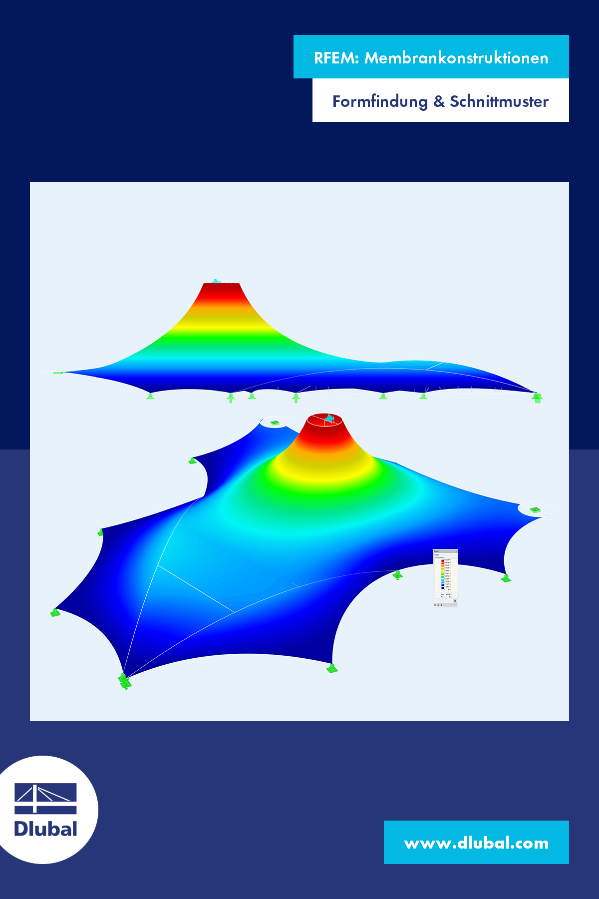 RFEM: Membrankonstruktionen