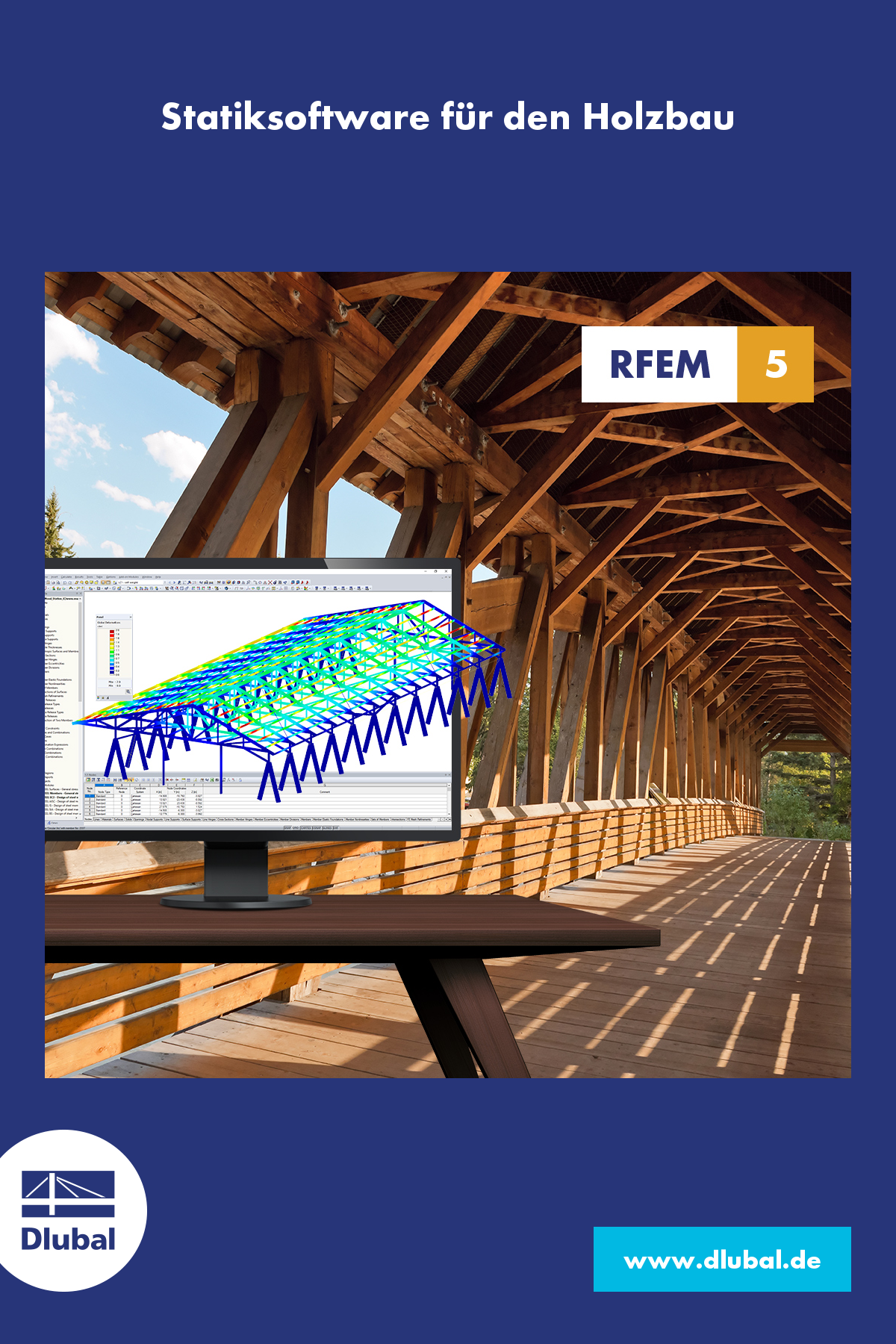 Statiksoftware für den Holzbau