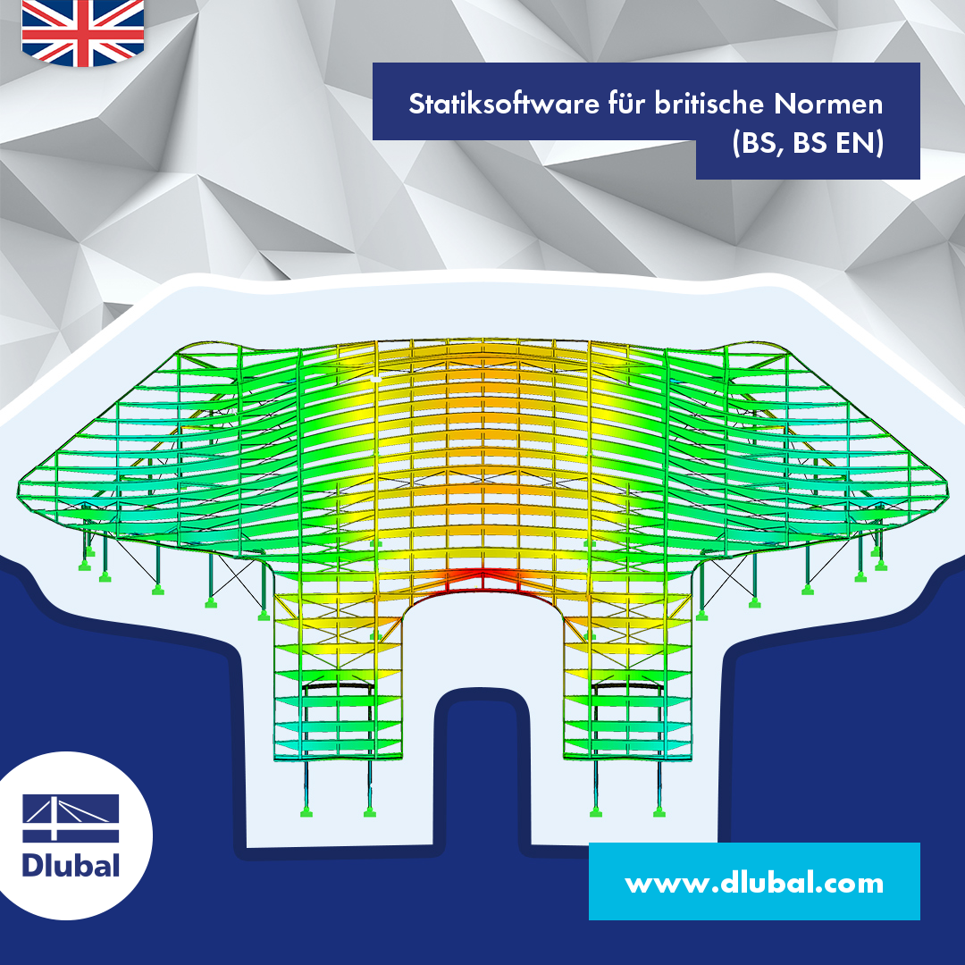 Statiksoftware für britische Normen \n (BS, BS EN)