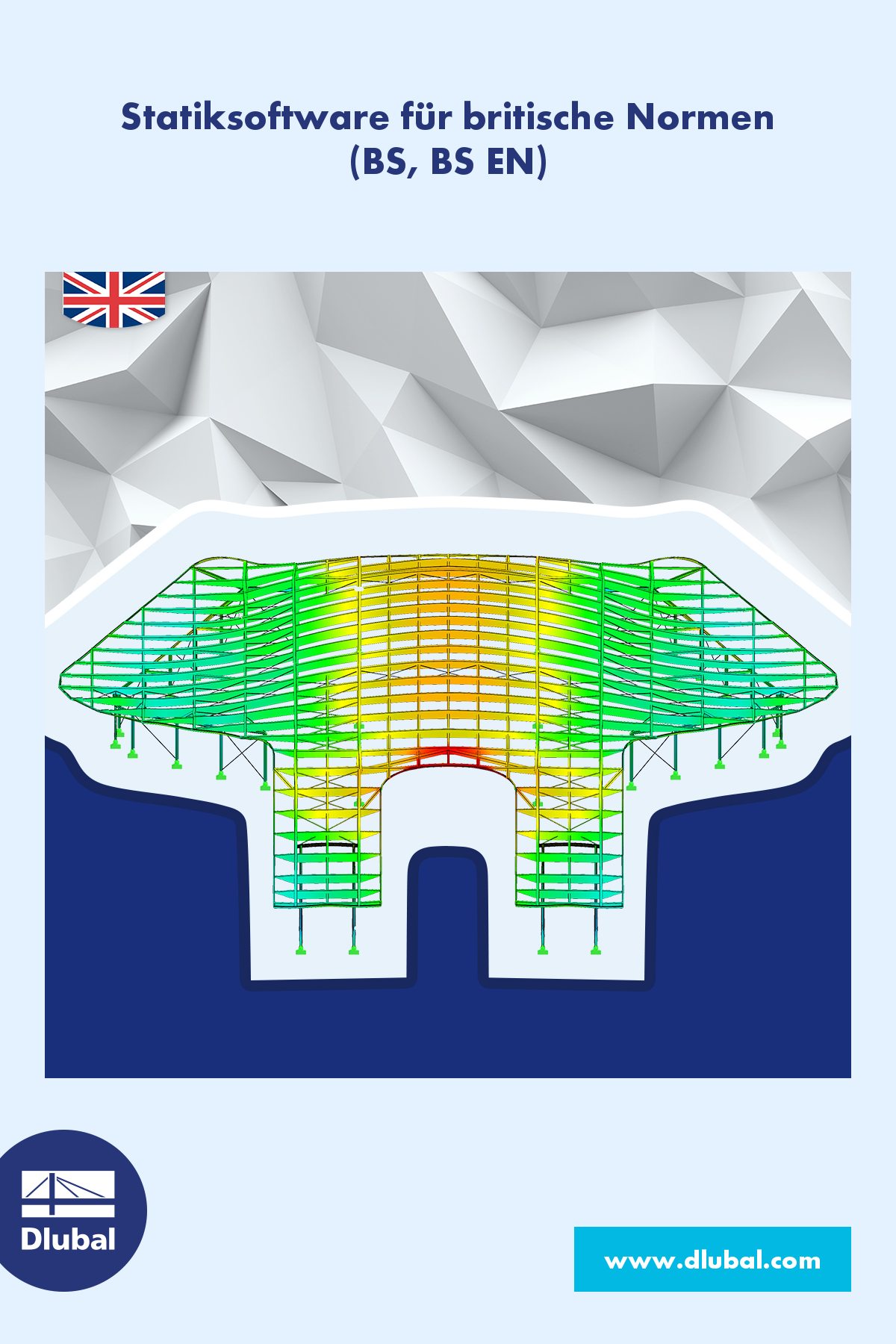 Statiksoftware für britische Normen \n (BS, BS EN)