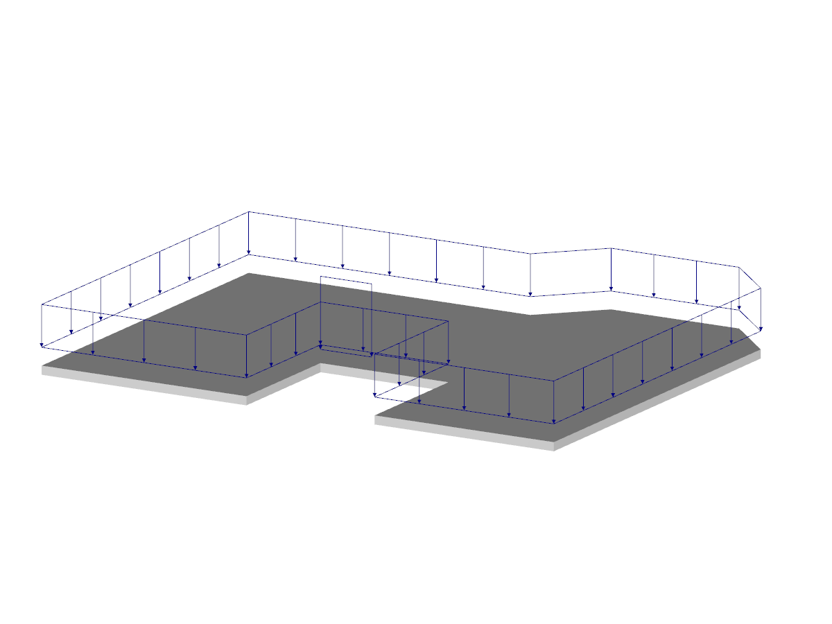 Stahl, Betondecke