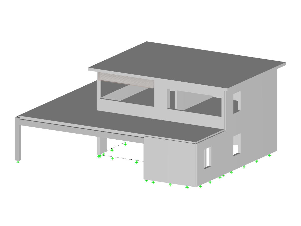 Betonstruktur nach ACI 318-14 