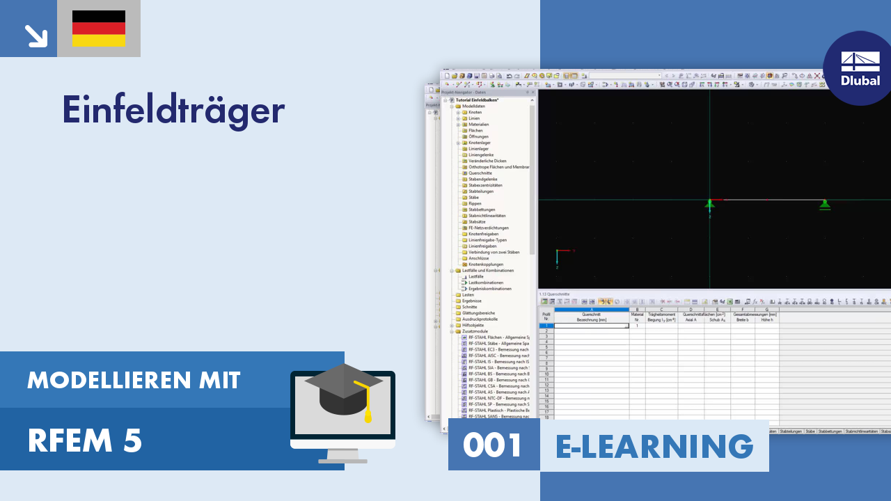 Modellieren mit RFEM 5