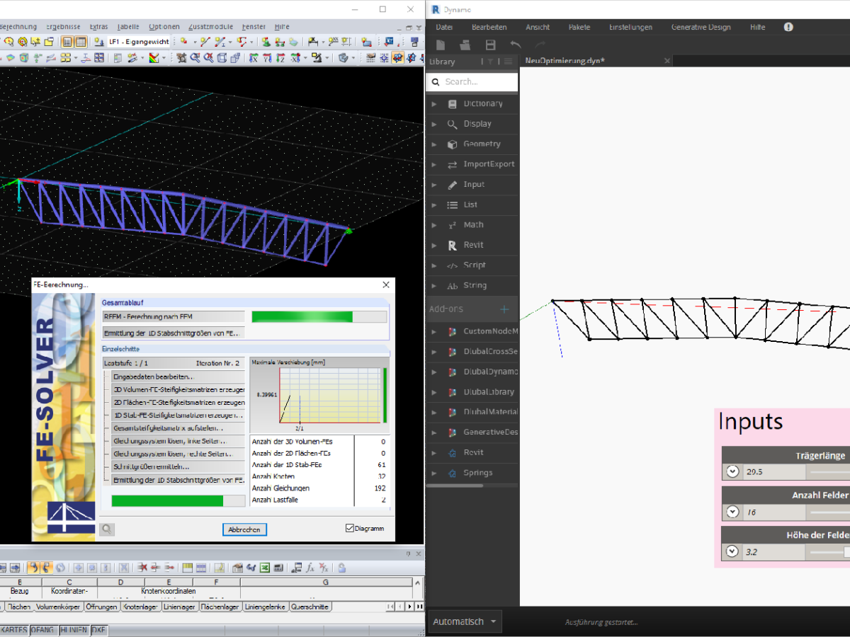 Dynamo for REVIT und RFEM