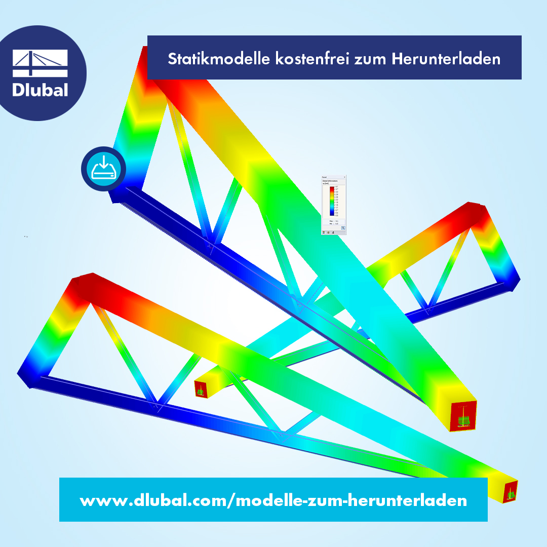 Statikmodelle kostenfrei zum Herunterladen