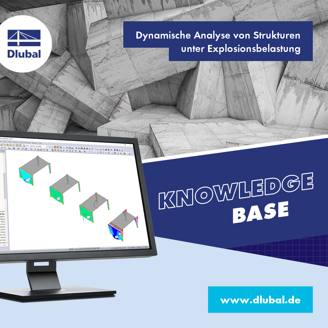 Dynamische Analyse von Strukturen \n unter Explosionsbelastung