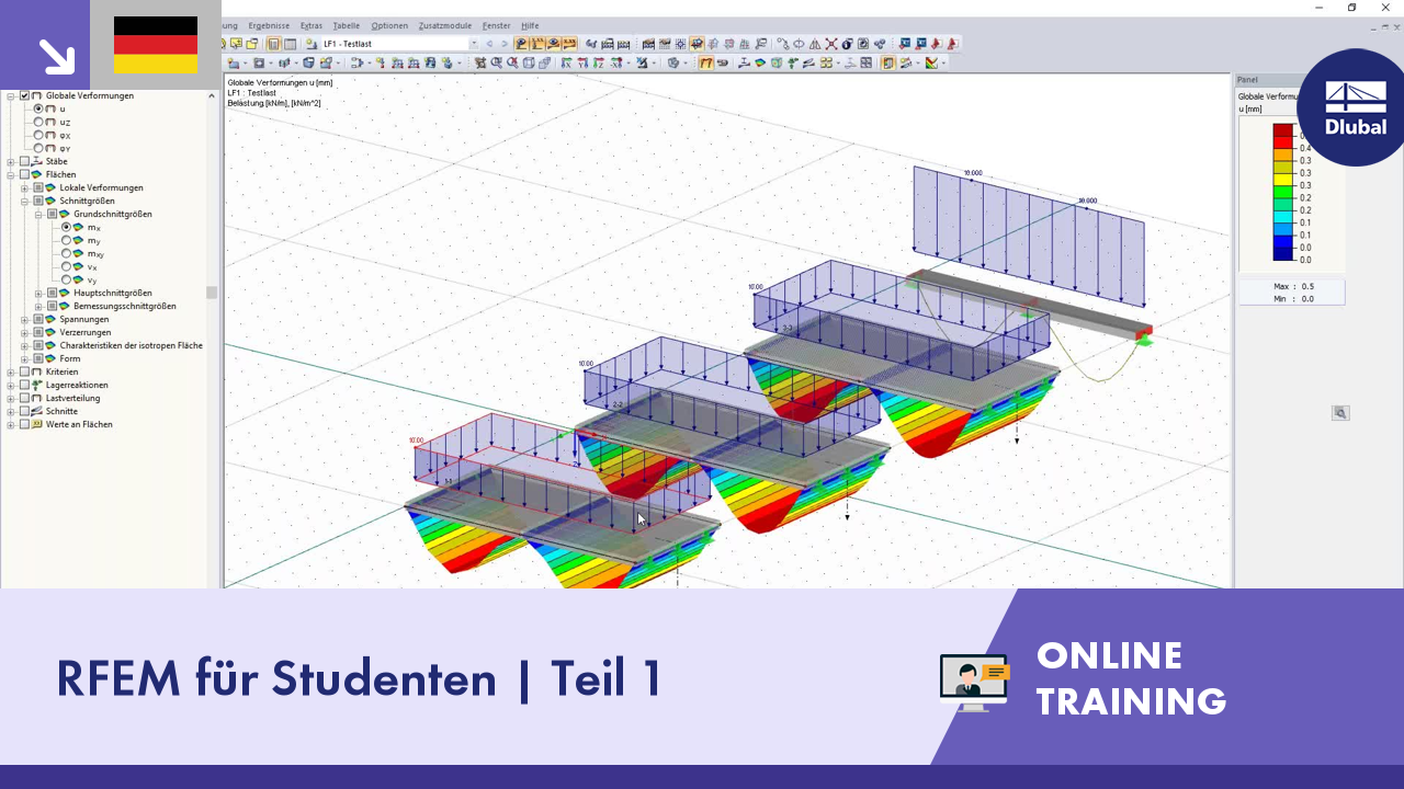 Online-Schulung | RFEM für Studenten | Teil 1 | 12.04.2021