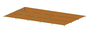 Brettsperrholzdecke in RFEM (© PIRMIN JUNG)