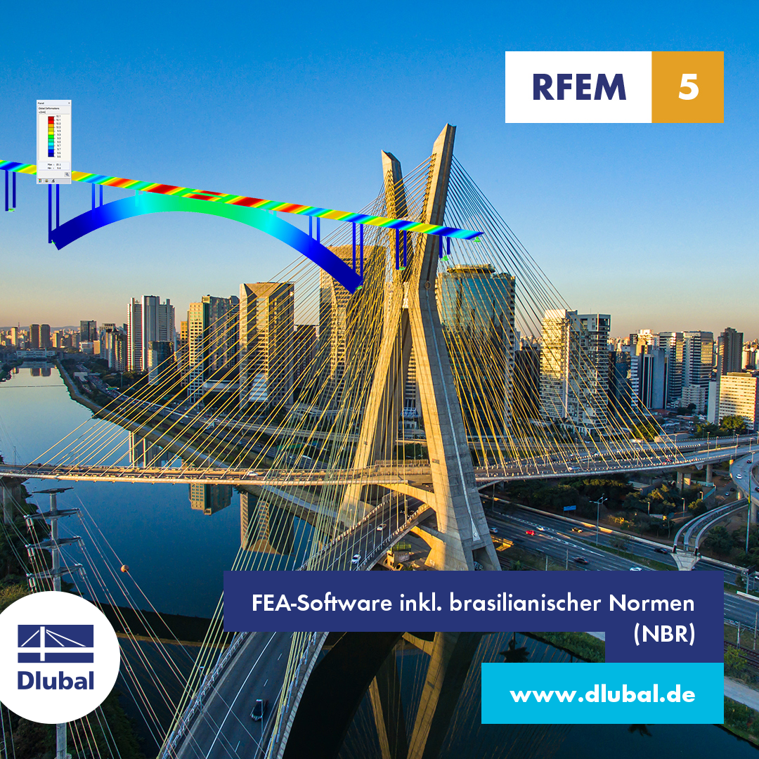 FEA-Software inkl. brasilianischer Normen (NBR)