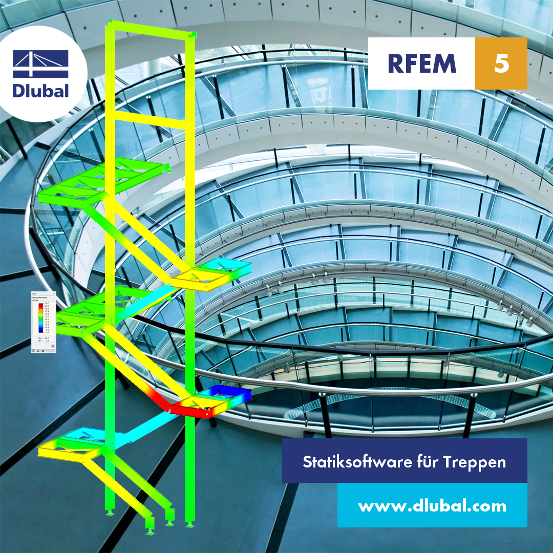 Statiksoftware für Treppen