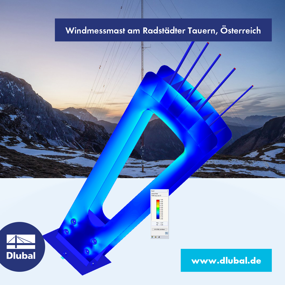 Windmessmast am Radstädter Tauern, Österreich