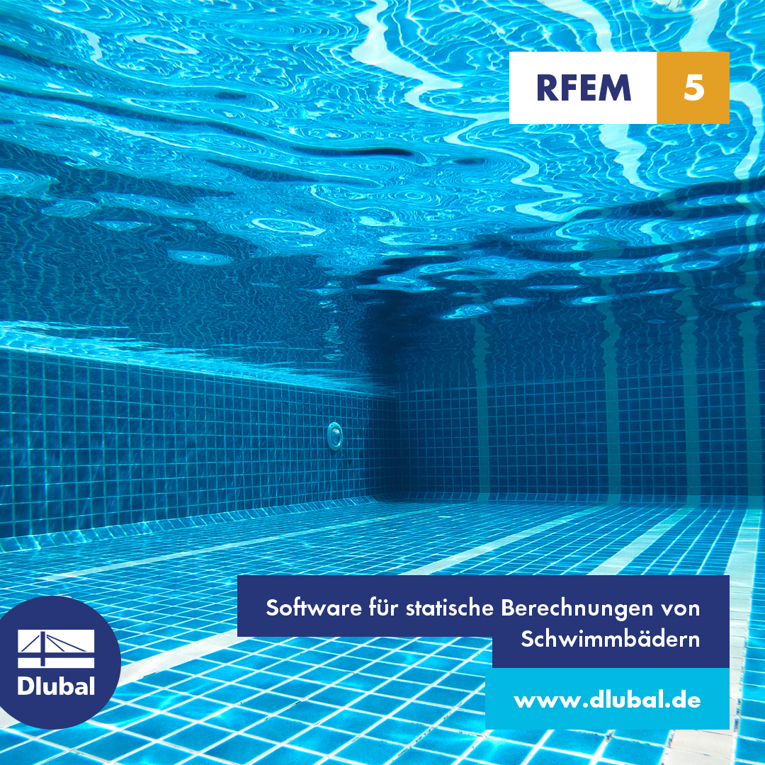 Software für statische Berechnungen von Schwimmbädern