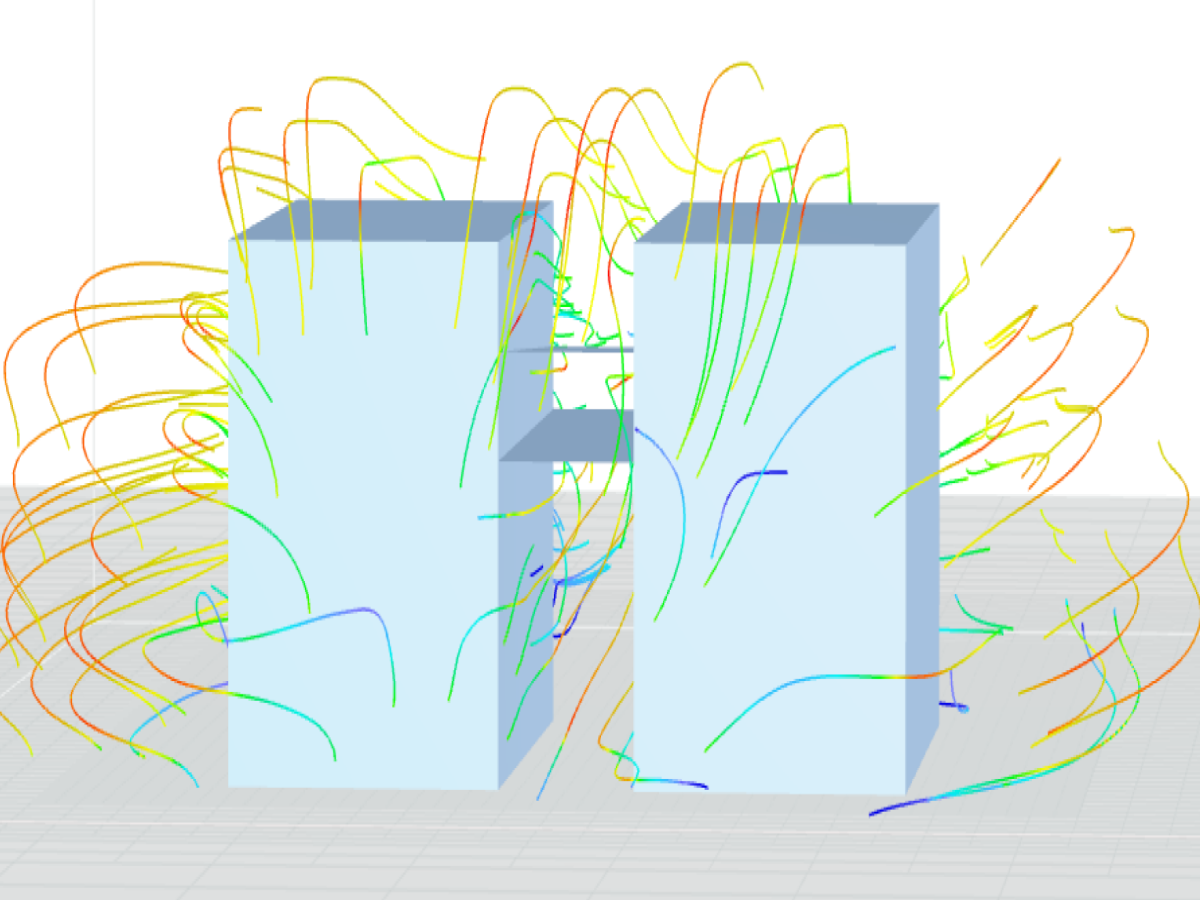 Numerische Analyse von Windströmungen im urbanen Raum für eine optimale Integration von Kleinwindkraftanlagen