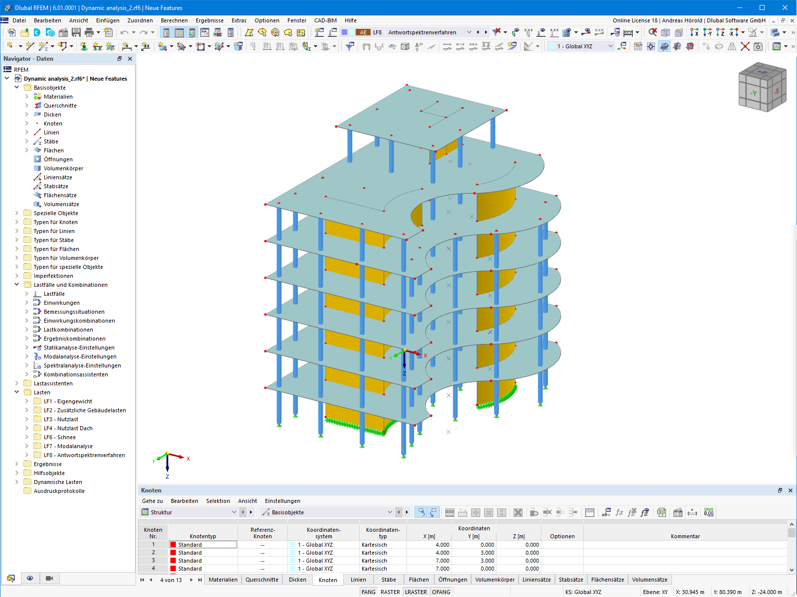 Benutzeroberfläche RFEM 6