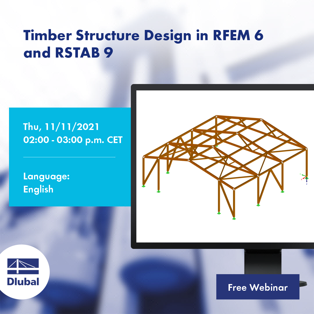 Holzbaubemessung in RFEM 6 und RSTAB 9