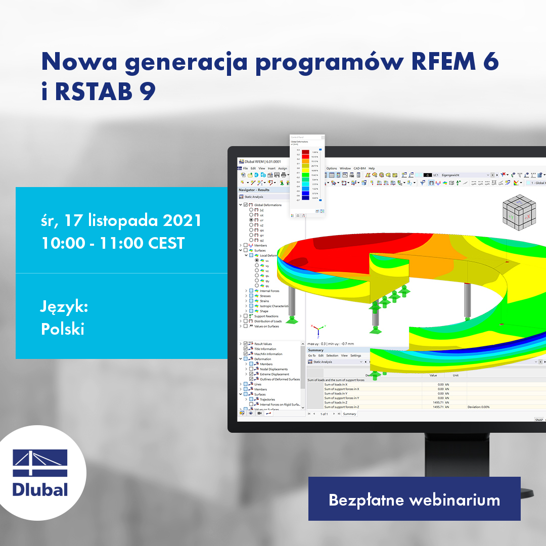 Neue Generation von RFEM 6 \n RSTAB 9