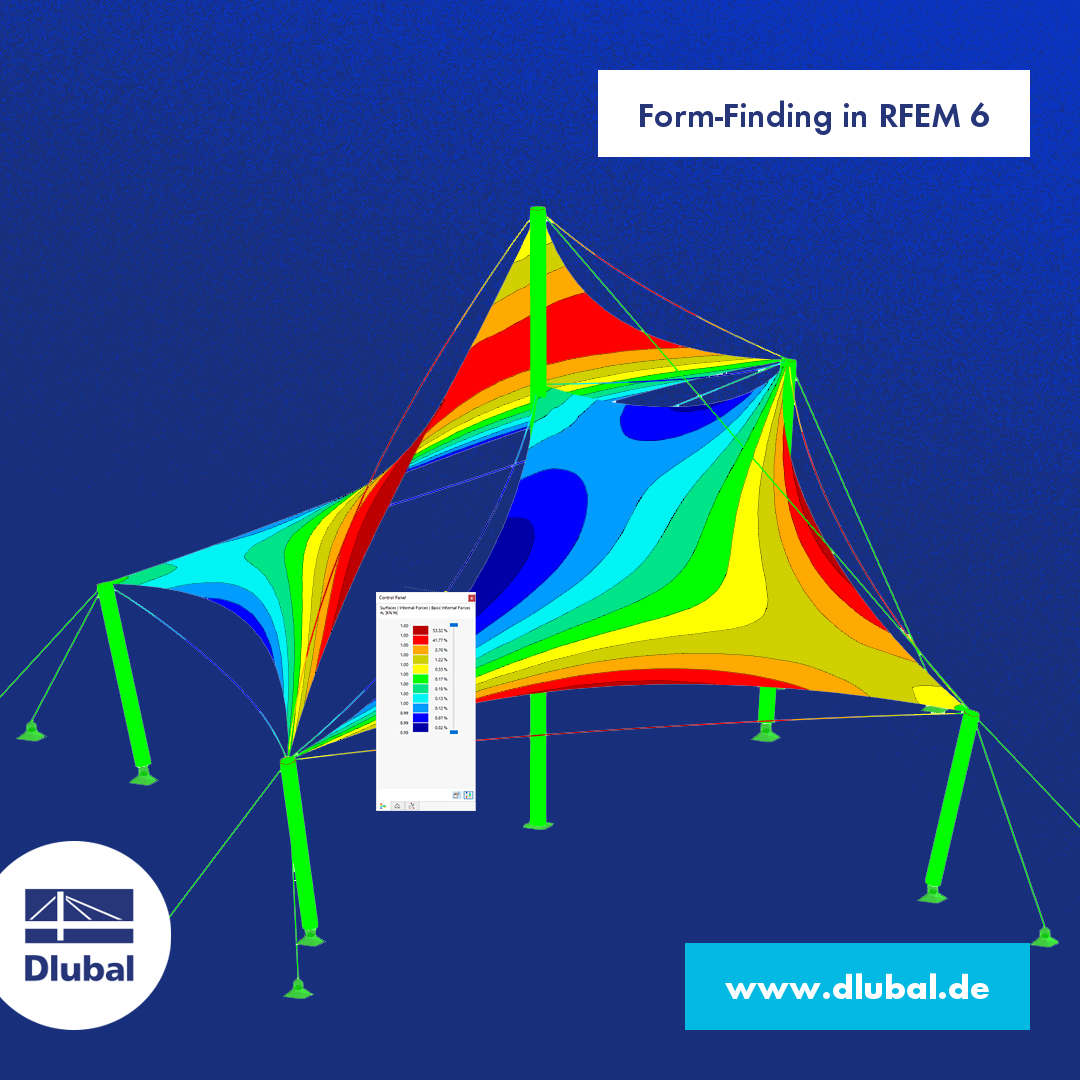 Form-Finding in RFEM 6