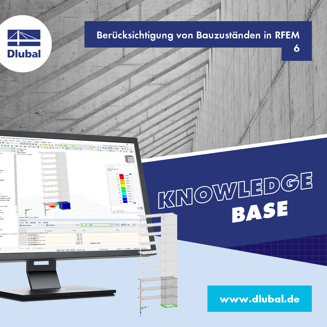 Berücksichtigung von Bauzuständen in RFEM 6