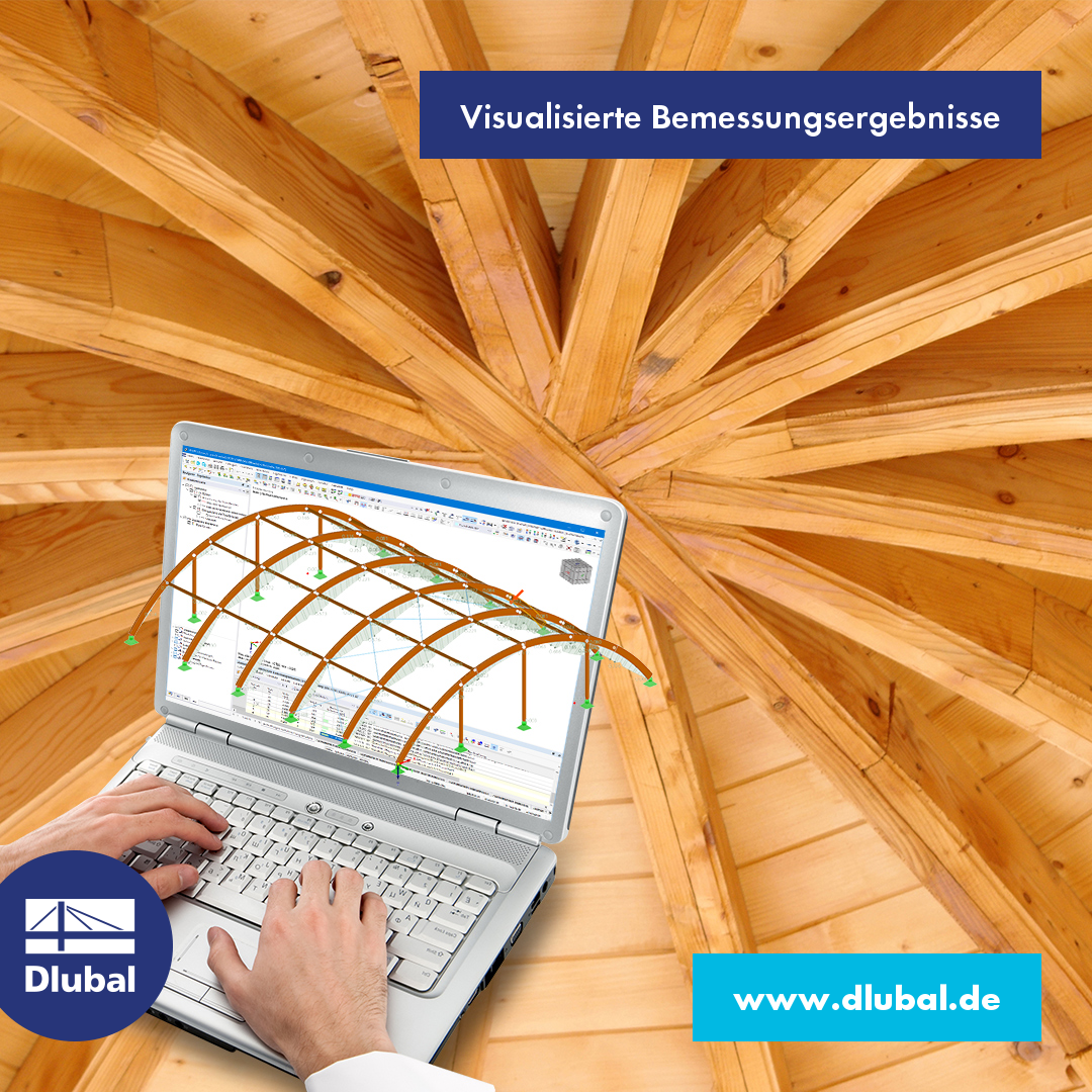 Visualisierte Bemessungsergebnisse