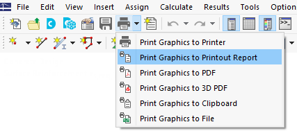 Optionen für Grafikdruck