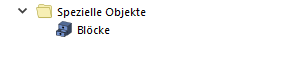 Spezielle Objekte im Navigator