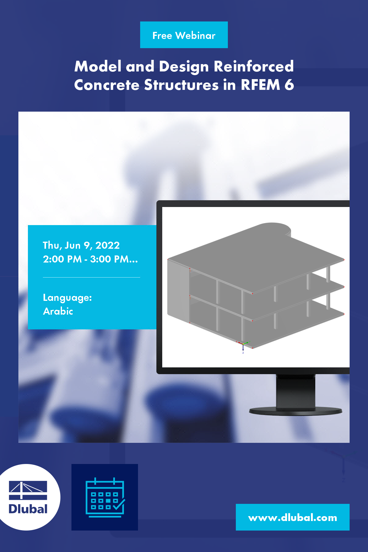 Modellierung und Bemessung von Stahlbetonkonstruktionen in RFEM 6