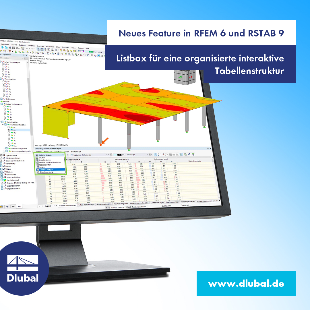 Neues Feature in RFEM 6 und RSTAB 9