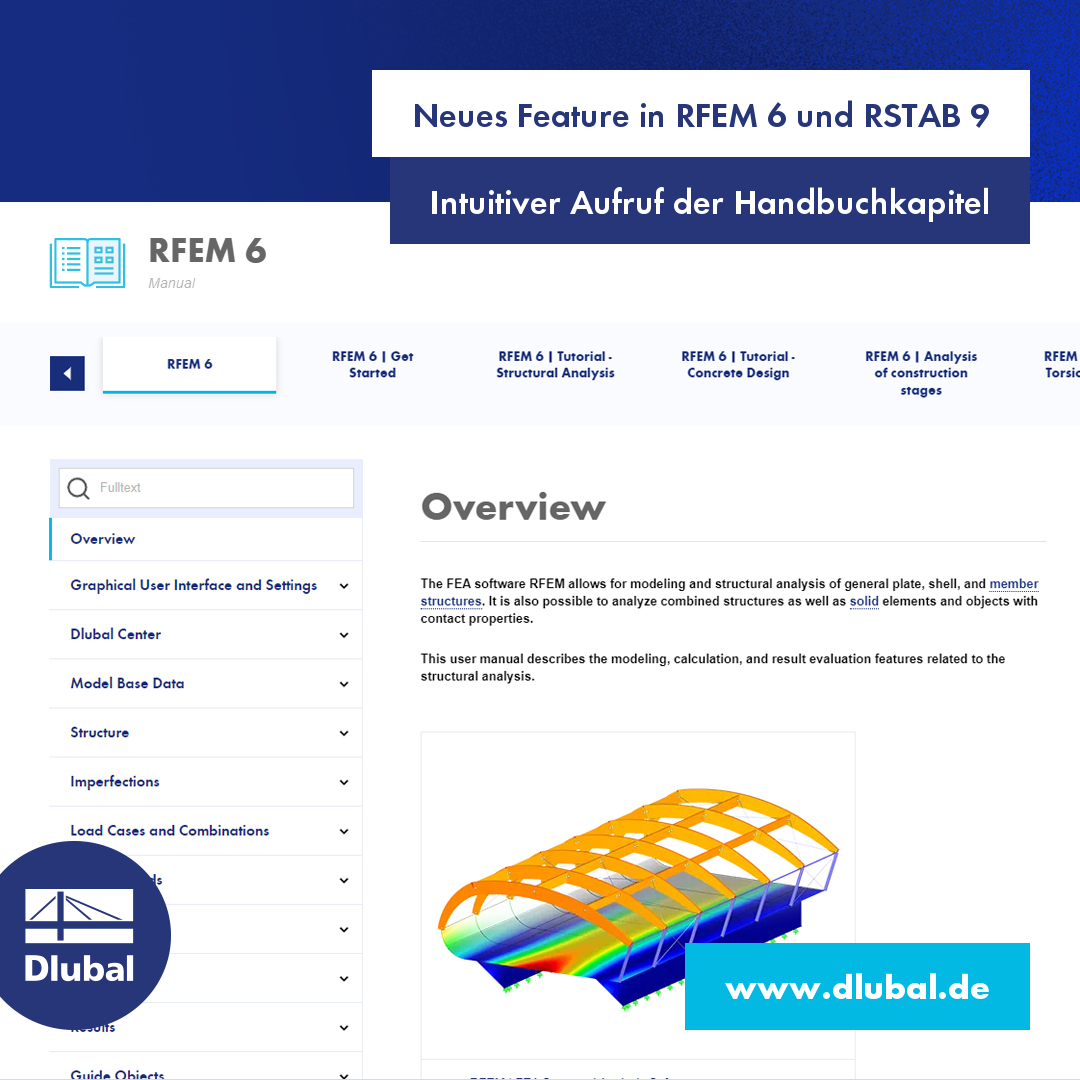 Neues Feature in RFEM 6 und RSTAB 9