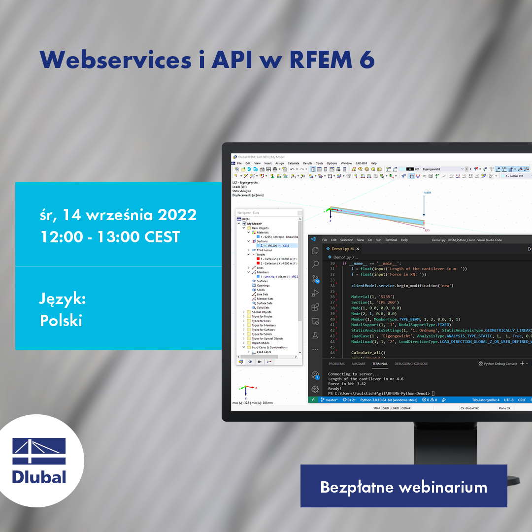 WebServices und API in RFEM 6