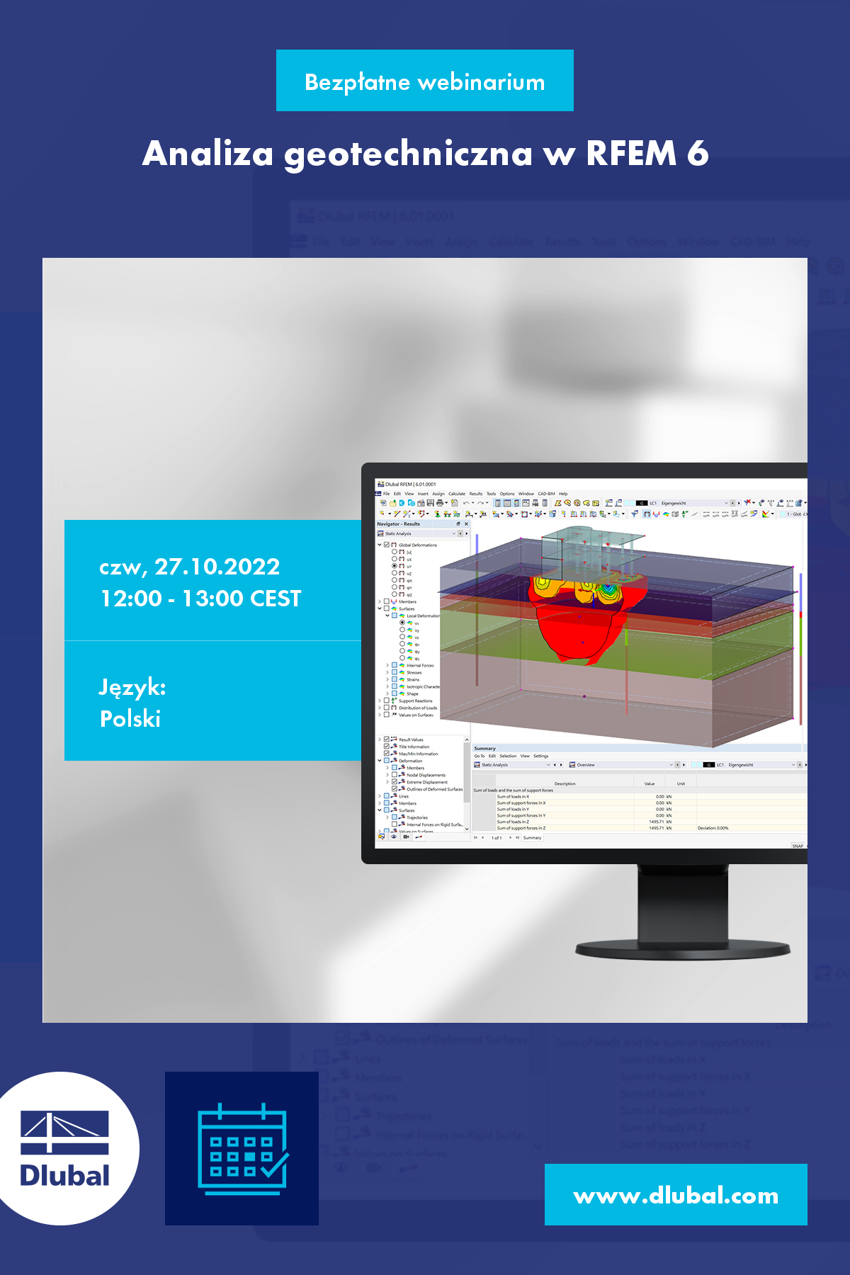 Geotechnische Analysen in RFEM 6