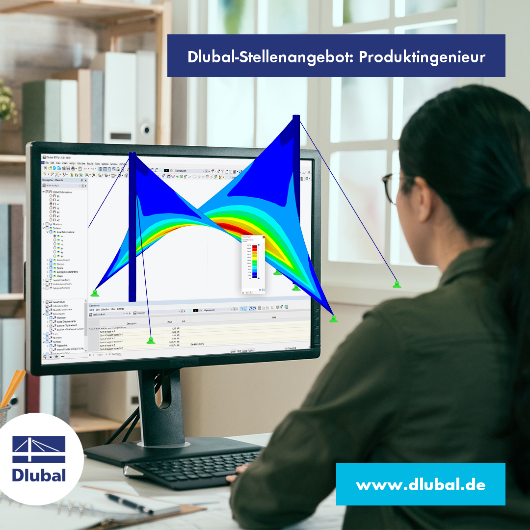 Dlubal-Stellenangebot: Produktingenieur