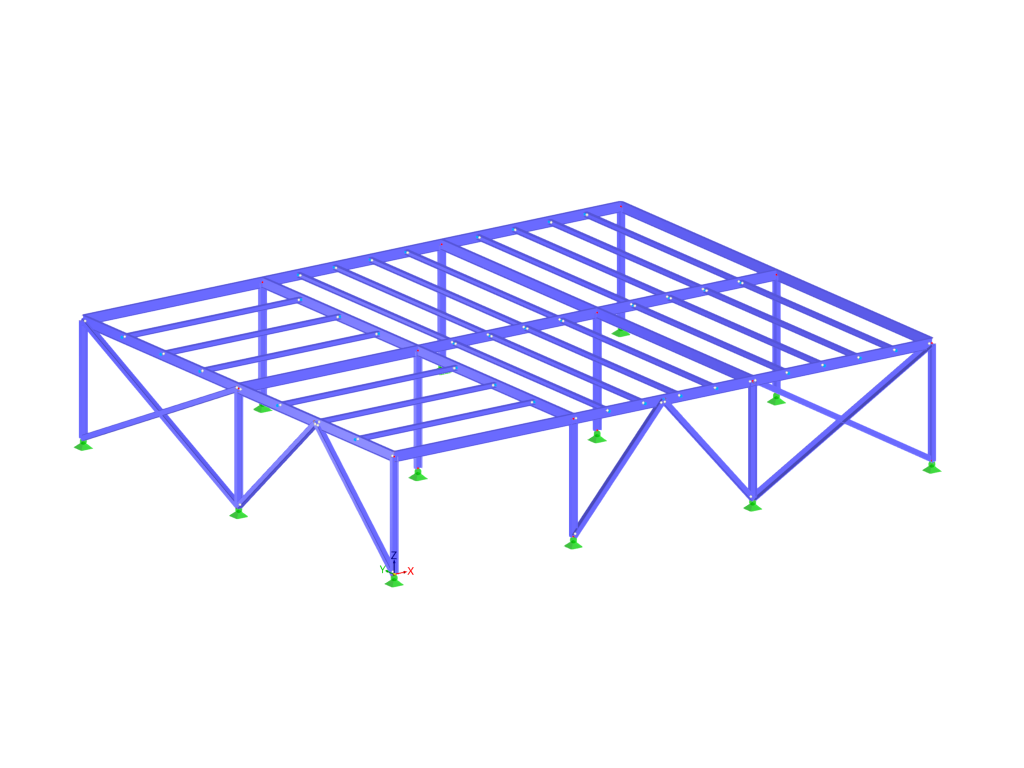 KB 001775 | Bemessung von ausgesteiften Rahmen nach AISC 341-16 in RFEM 6